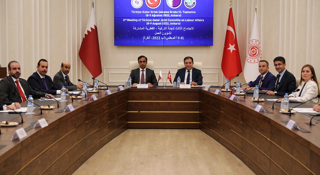 3rd Meeting of Türkiye – Qatar Joint Committee on Labour Affairs Held in Ankara 