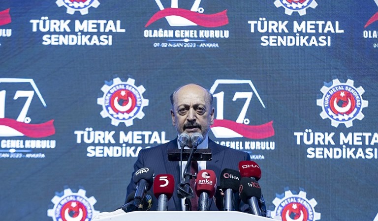 Bakan Bilgin, Türk Metal Sendikasının 17. Olağan Genel Kurulu'na Katıldı