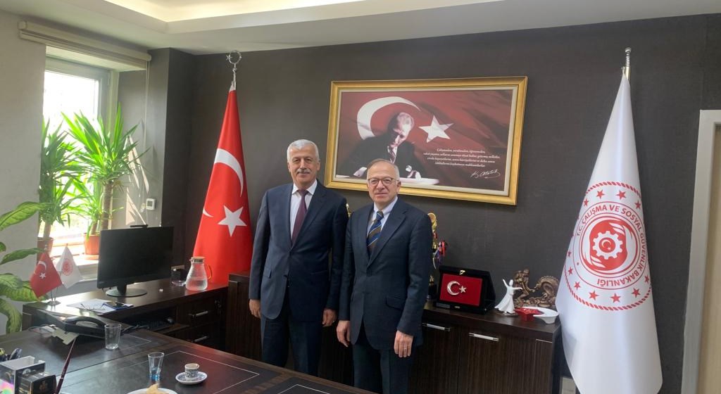 ILO Türkiye Direktörü Giovanni di COLA’nın Başkanlığımızı Ziyareti 