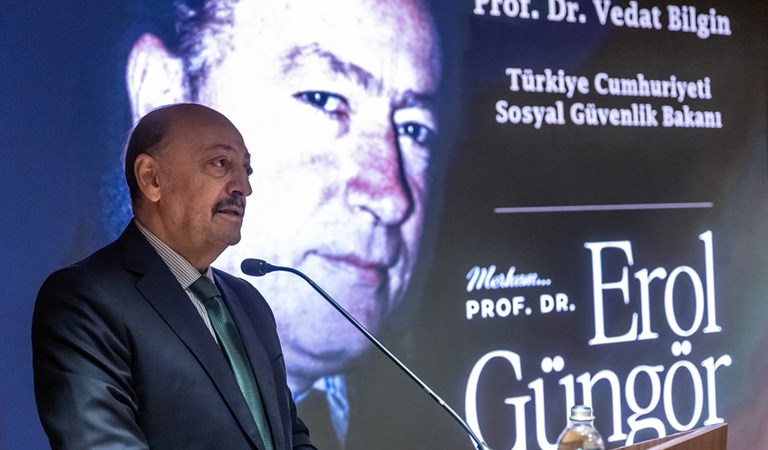 Bakan Bilgin, “Prof. Dr. Erol Güngör’ü Anma Toplantısı”na Katıldı