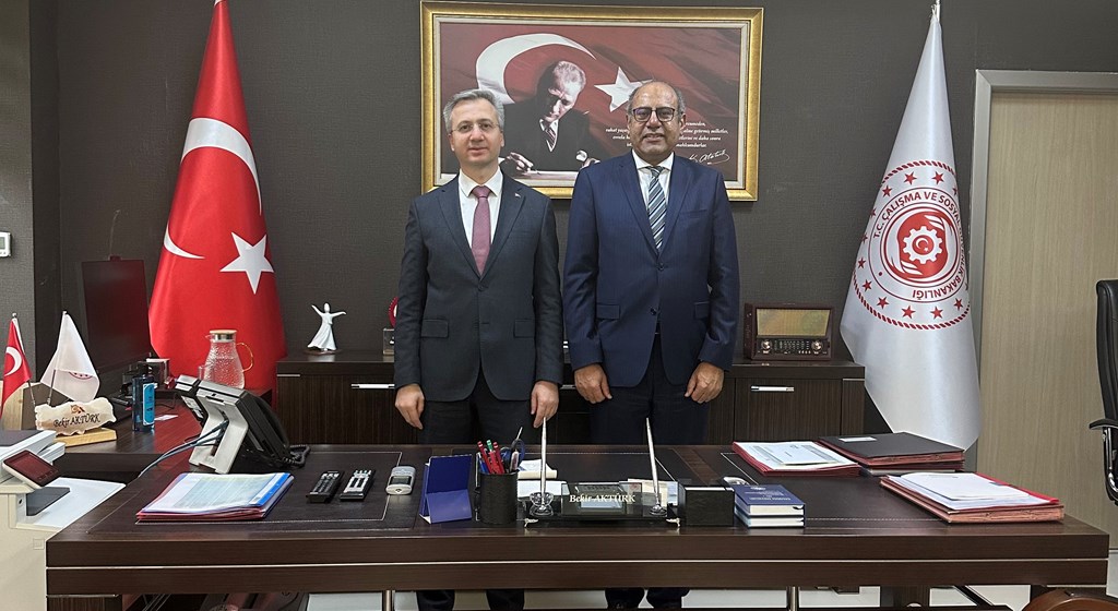 ILO Türkiye Ofisi Direktörü Başkanlığımızı ziyaret etmiştir.