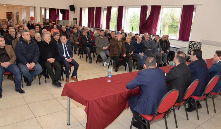Citizen meeting held in Arnhem Türkiyem HDV Mosque.