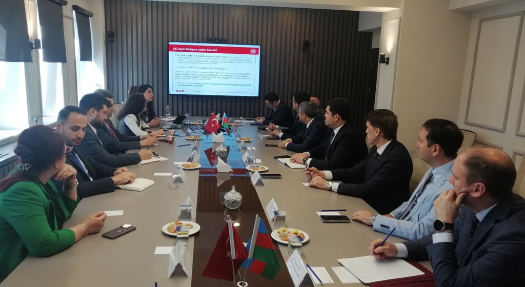 Azerbaycan Heyetinin Bakanlığımızı Ziyareti