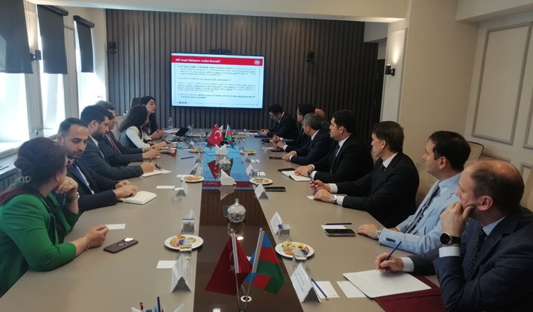 Azerbaycan Heyetinin Bakanlığımızı Ziyareti